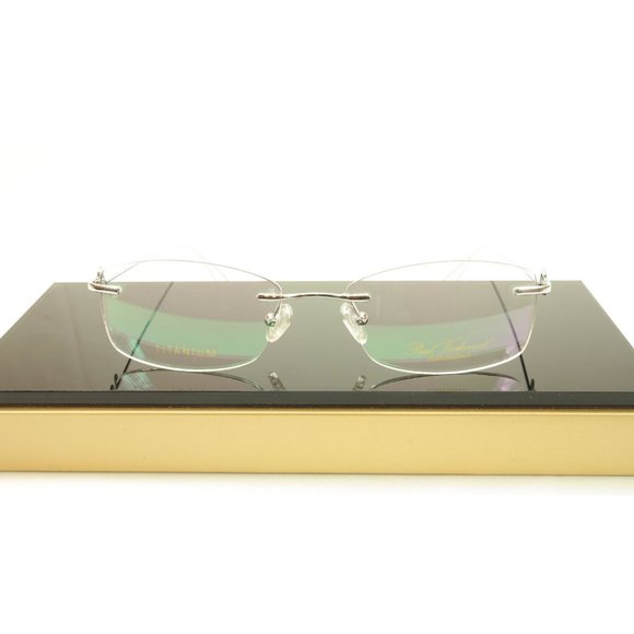 Paul Vosheront VT146 C2 Titanium Silver Rimless - Picture 3 of 8